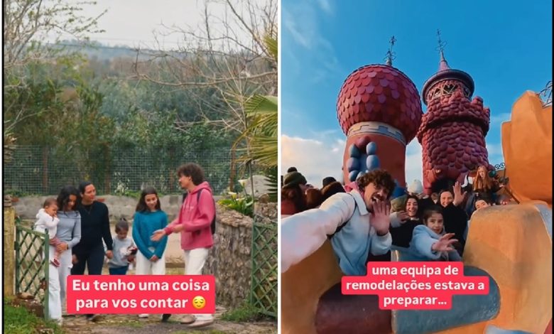Influencer ajuda família de Ferreira do Zêzere a concretizar sonhos (c/ vídeo) influe