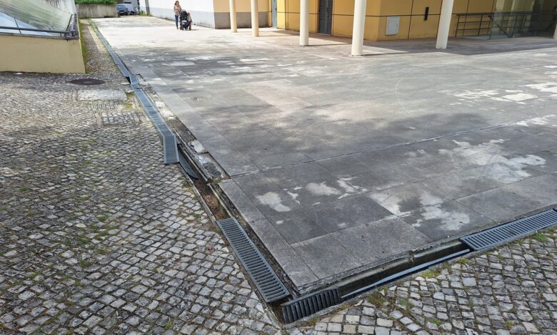 Perigo junto ao pavilhão municipal pavilhao 20250518 113818
