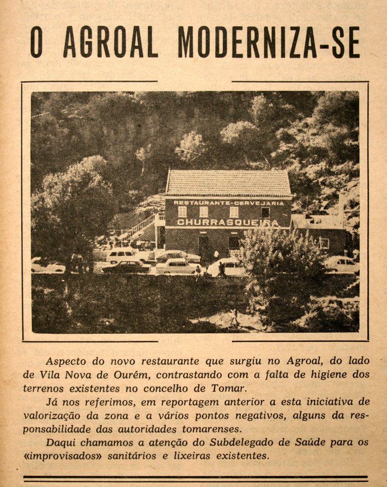 agroal 13 de setembro 1975 jornal Cidade de Tomar